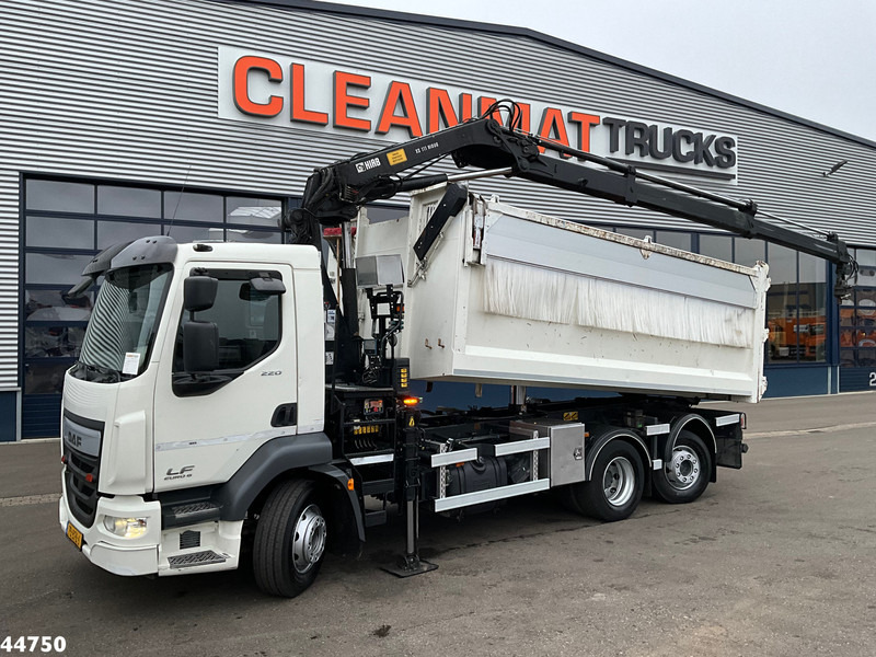 DAF FAN LF 220 Euro 6 Hiab 11 Tonmeter laadkraan Just 166.649 Km! - Istovarivač, Kamion sa dizalicom: slika 1 DAF FAN LF 220 Euro 6 Hiab 11 Tonmeter laadkraan Just 166.649 Km! - Istovarivač, Kamion sa dizalicom: slika 1