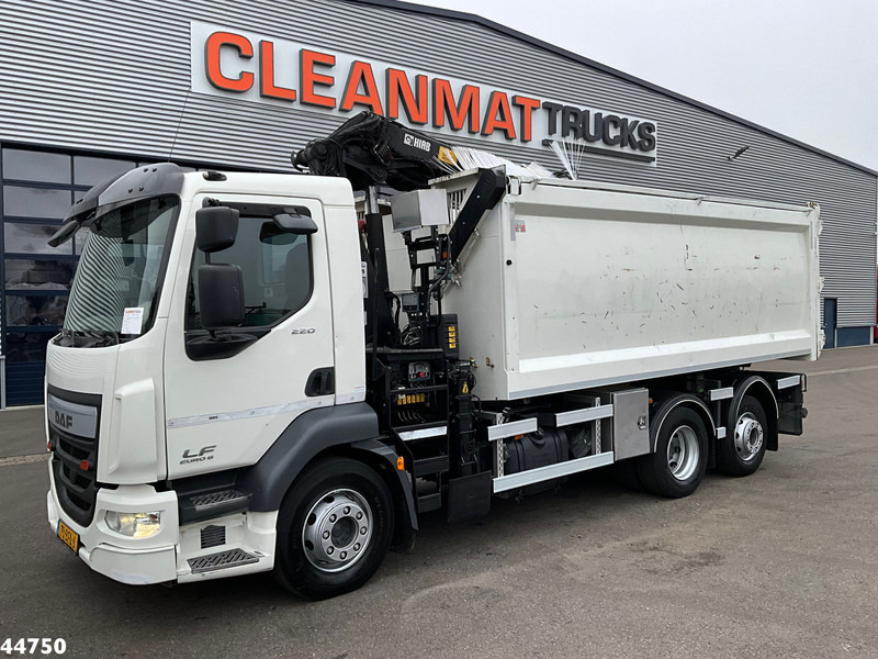 DAF FAN LF 220 Euro 6 Hiab 11 Tonmeter laadkraan Just 166.649 Km! - Istovarivač, Kamion sa dizalicom: slika 2 DAF FAN LF 220 Euro 6 Hiab 11 Tonmeter laadkraan Just 166.649 Km! - Istovarivač, Kamion sa dizalicom: slika 2
