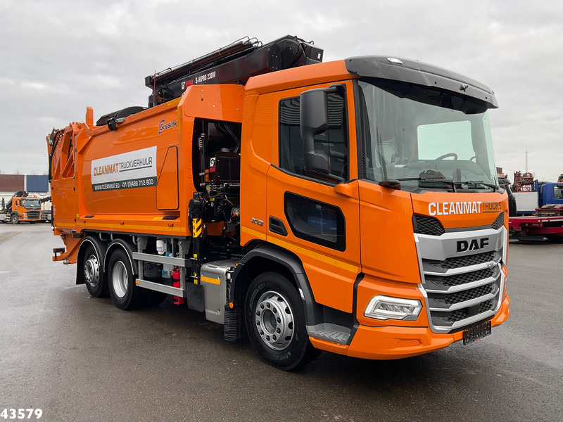 Kamion za smeće DAF FAN XD 340 Hiab 23 Tonmeter laadkraan: slika 6