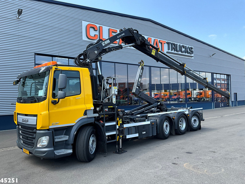 DAF FAQ СF 400 8x2 Euro 6 Hiab 24 Tonmeter laadkraan Just 147.273 km! - Kamion sa hidrauličnom kukom, Kamion sa dizalicom: slika 1 DAF FAQ СF 400 8x2 Euro 6 Hiab 24 Tonmeter laadkraan Just 147.273 km! - Kamion sa hidrauličnom kukom, Kamion sa dizalicom: slika 1