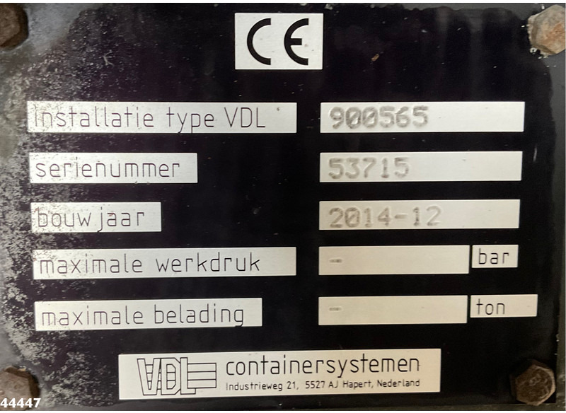 Kamion sa hidrauličnom kukom DAF FAS CF 400 Euro 6 VDL 21 Ton haakarmsysteem: slika 18