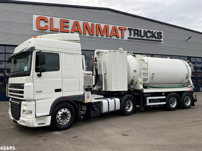 DAF FT 105 XF 460 Just 196.550 km + IPSAM 18m³ Combi oplegger - Vakuumska cisterna: slika 1 DAF FT 105 XF 460 Just 196.550 km + IPSAM 18m³ Combi oplegger - Vakuumska cisterna: slika 1