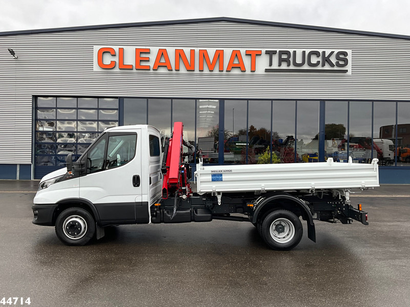 Iveco Daily 72C18 HMF laadkraan 3,4 Tonmeter laadkraan + Meiller 3-zijdige kipper New & Unused!! - Istovarivač, Kamion sa dizalicom: slika 4 Iveco Daily 72C18 HMF laadkraan 3,4 Tonmeter laadkraan + Meiller 3-zijdige kipper New & Unused!! - Istovarivač, Kamion sa dizalicom: slika 4