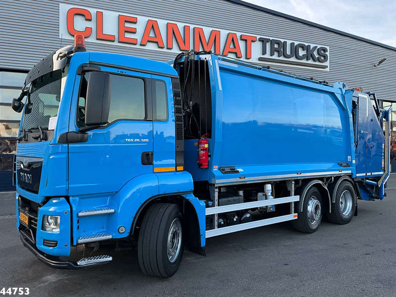 MAN TGS 26.320 Euro 6 Geesink 20m³ + Welvaarts weighing system - Kamion za smeće: slika 1 MAN TGS 26.320 Euro 6 Geesink 20m³ + Welvaarts weighing system - Kamion za smeće: slika 1
