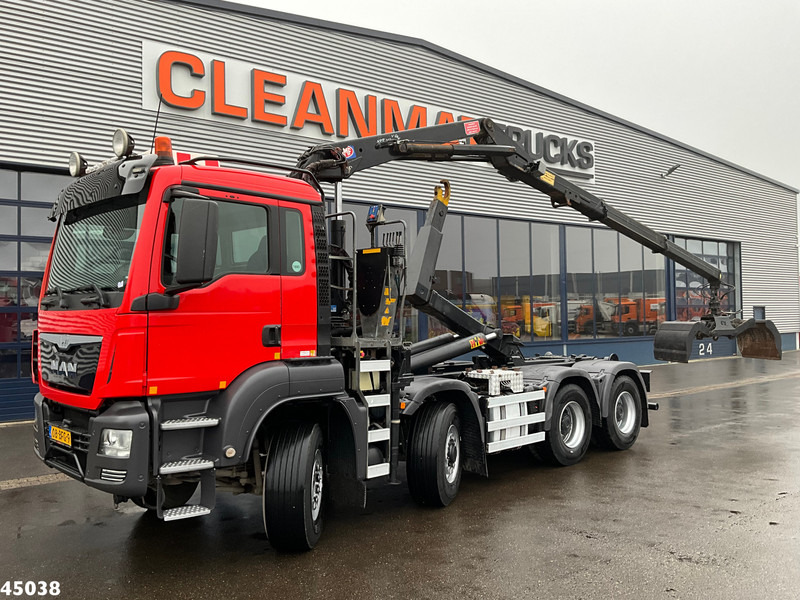 MAN TGS 35.400 8x4 Euro 6 HMF 16 Tonmeter Z-kraan - Kamion sa hidrauličnom kukom, Kamion sa dizalicom: slika 1 MAN TGS 35.400 8x4 Euro 6 HMF 16 Tonmeter Z-kraan - Kamion sa hidrauličnom kukom, Kamion sa dizalicom: slika 1