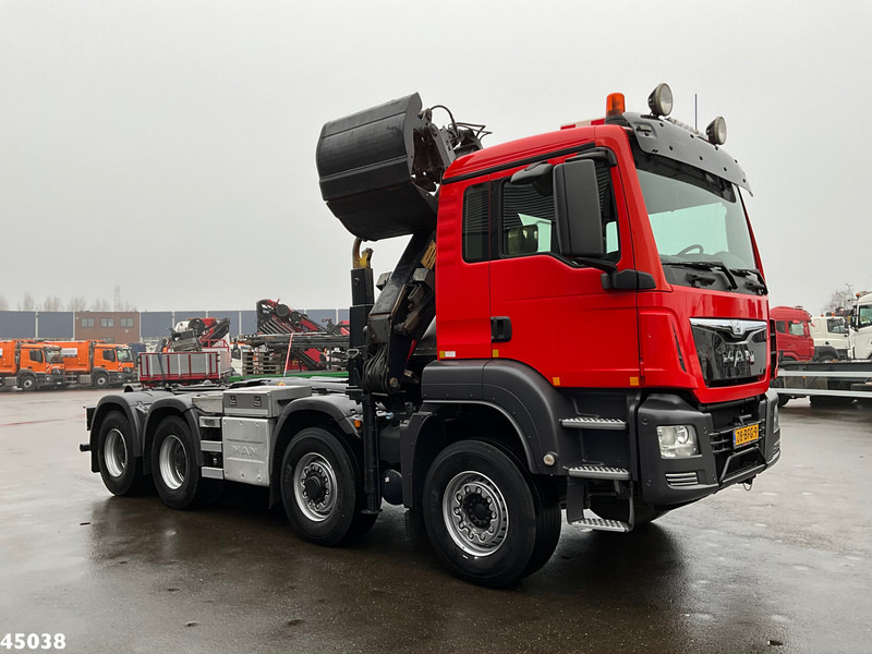 MAN TGS 35.400 8x4 Euro 6 HMF 16 Tonmeter Z-kraan - Kamion sa hidrauličnom kukom, Kamion sa dizalicom: slika 3 MAN TGS 35.400 8x4 Euro 6 HMF 16 Tonmeter Z-kraan - Kamion sa hidrauličnom kukom, Kamion sa dizalicom: slika 3