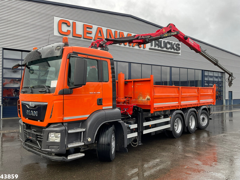 MAN TGS 35.400 8x4 Euro 6 Palfinger 17 Tonmeter Z-kraan - Istovarivač, Kamion sa dizalicom: slika 2 MAN TGS 35.400 8x4 Euro 6 Palfinger 17 Tonmeter Z-kraan - Istovarivač, Kamion sa dizalicom: slika 2