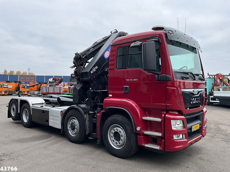 MAN TGS 35.480 8x4H Euro 6 HMF 40 Tonmeter laadkraan + Fly-Jib - Kamion sa hidrauličnom kukom, Kamion sa dizalicom: slika 3 MAN TGS 35.480 8x4H Euro 6 HMF 40 Tonmeter laadkraan + Fly-Jib - Kamion sa hidrauličnom kukom, Kamion sa dizalicom: slika 3