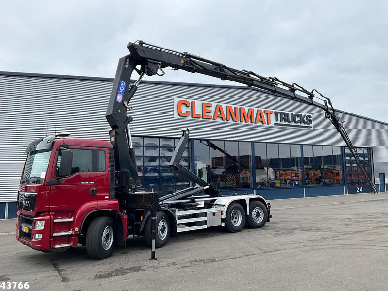 MAN TGS 35.480 8x4H Euro 6 HMF 40 Tonmeter laadkraan + Fly-Jib - Kamion sa dizalicom: slika 1 MAN TGS 35.480 8x4H Euro 6 HMF 40 Tonmeter laadkraan + Fly-Jib - Kamion sa dizalicom: slika 1