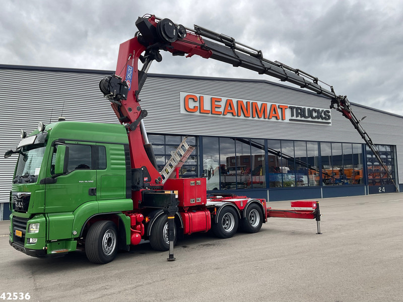 MAN TGS 35.500 8x4 HMF 95 Tonmeter laadkraan bj. 2019! - Kamion sa dizalicom: slika 1 MAN TGS 35.500 8x4 HMF 95 Tonmeter laadkraan bj. 2019! - Kamion sa dizalicom: slika 1