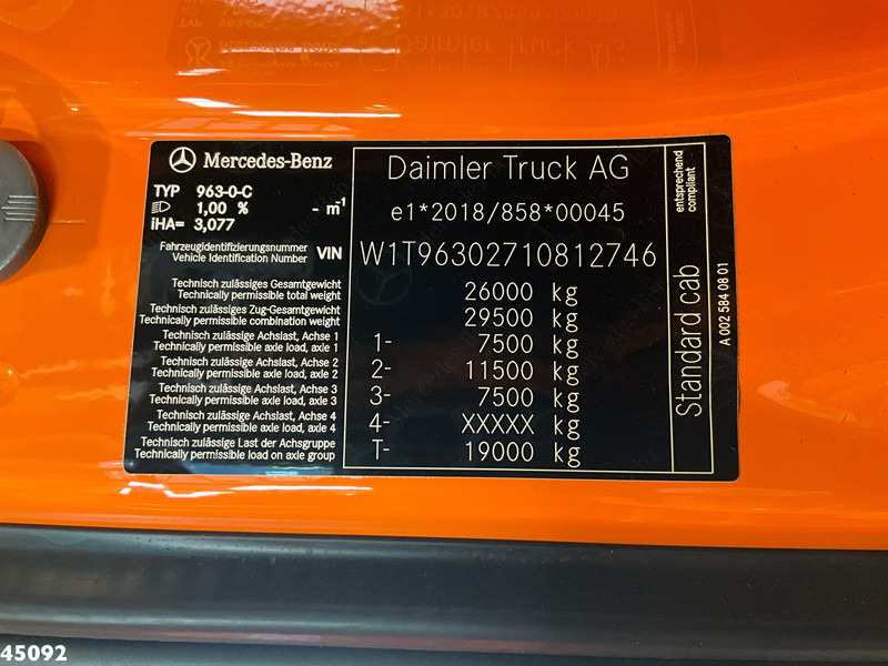 Kamion za smeće novi Mercedes-Benz Actros 2533 Euro 6 Zoeller 22m³: slika 20