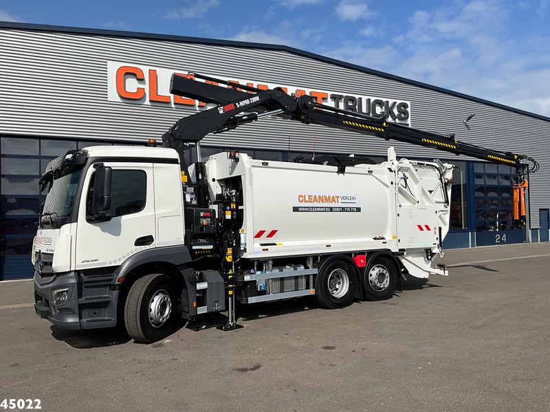 Mercedes-Benz Actros 2536 Zoeller Hiab 23 Tonmeter laadkraan - Kamion za smeće: slika 1 Mercedes-Benz Actros 2536 Zoeller Hiab 23 Tonmeter laadkraan - Kamion za smeće: slika 1