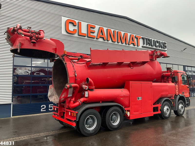 Mercedes-Benz Actros 4141 8x4 RVS Naaktgeboren drogestoffen Just 99.291 km! - Vakuumska cisterna: slika 1 Mercedes-Benz Actros 4141 8x4 RVS Naaktgeboren drogestoffen Just 99.291 km! - Vakuumska cisterna: slika 1