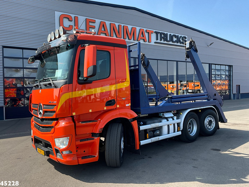Mercedes-Benz Antos 2542 6x2 Euro 6 Hyva 18 portaalarmsysteem - Kamion za utovaranje kontejnera: slika 1 Mercedes-Benz Antos 2542 6x2 Euro 6 Hyva 18 portaalarmsysteem - Kamion za utovaranje kontejnera: slika 1