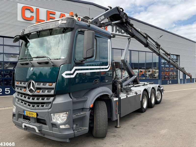 Mercedes-Benz Arocs 3251 8x4 Euro 6 Hiab 28 Tonmeter laadkraan - Kamion sa hidrauličnom kukom, Kamion sa dizalicom: slika 1 Mercedes-Benz Arocs 3251 8x4 Euro 6 Hiab 28 Tonmeter laadkraan - Kamion sa hidrauličnom kukom, Kamion sa dizalicom: slika 1