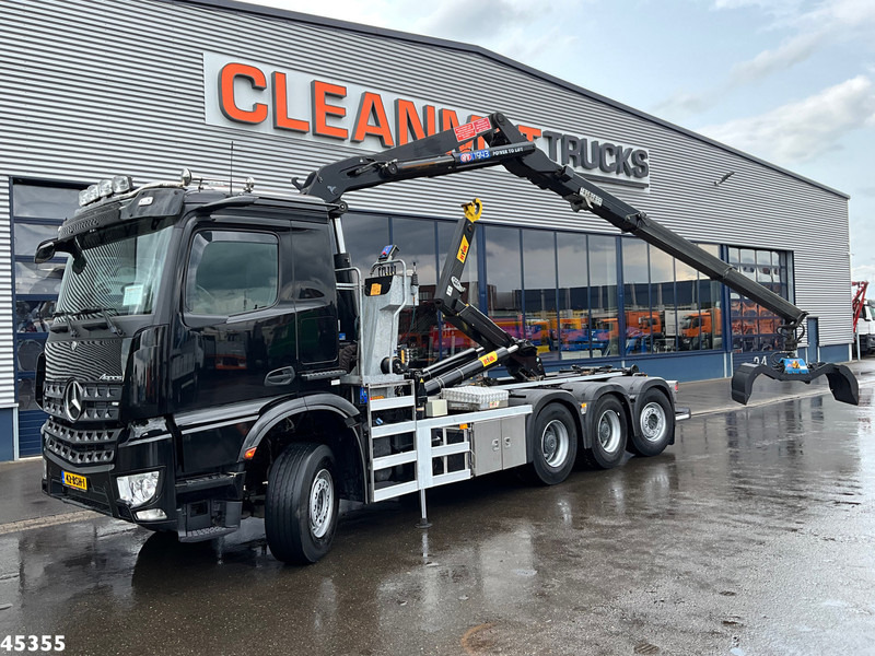 Mercedes-Benz Arocs 3540 8x4 Euro 6 HMF 19 Tonmeter Z-kraan Just 118.906 Km! - Kamion sa hidrauličnom kukom, Kamion sa dizalicom: slika 1 Mercedes-Benz Arocs 3540 8x4 Euro 6 HMF 19 Tonmeter Z-kraan Just 118.906 Km! - Kamion sa hidrauličnom kukom, Kamion sa dizalicom: slika 1