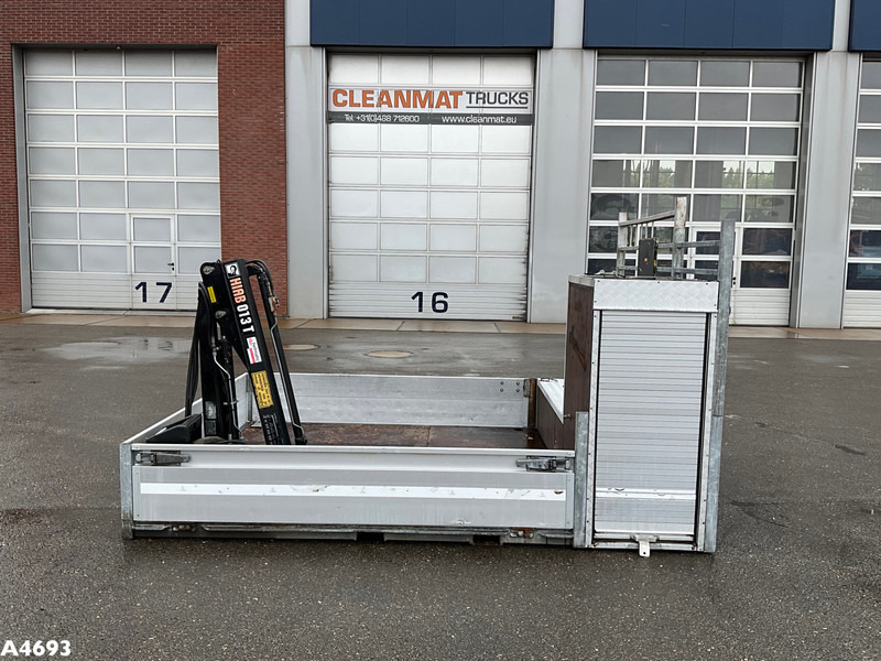 Open laadbak + Hiab 1,3 Tonmeter laadkraan - Abrol kontejner: slika 1 Open laadbak + Hiab 1,3 Tonmeter laadkraan - Abrol kontejner: slika 1