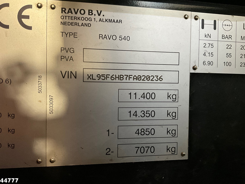 Autočistilica Ravo 540 Euro 6: slika 19