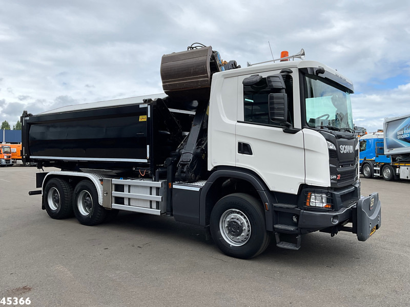 Scania G 410 6x6 Euro 6 Palfinger 17 Tonmeter Z-kraan - Istovarivač, Kamion sa dizalicom: slika 4 Scania G 410 6x6 Euro 6 Palfinger 17 Tonmeter Z-kraan - Istovarivač, Kamion sa dizalicom: slika 4