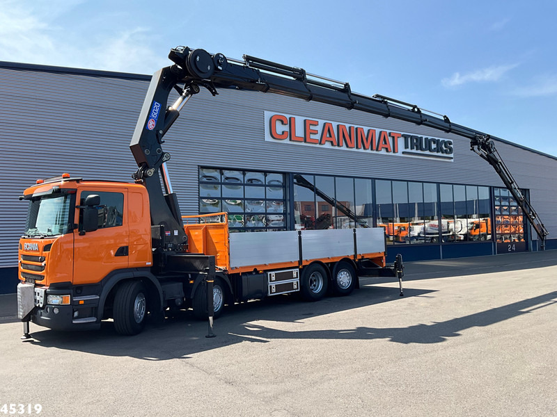 Scania G 450 Euro 6 HMF 60 Tonmeter laadkraan + Fly-Jib - Kamion sa dizalicom: slika 1 Scania G 450 Euro 6 HMF 60 Tonmeter laadkraan + Fly-Jib - Kamion sa dizalicom: slika 1
