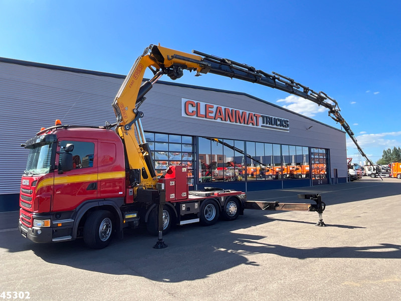 Scania G 480 8x2 Fassi 95 Tonmeter ladkraan + Fly-Jib - Kamion sa dizalicom: slika 1 Scania G 480 8x2 Fassi 95 Tonmeter ladkraan + Fly-Jib - Kamion sa dizalicom: slika 1