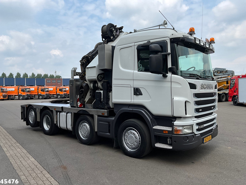 Scania G 480 HMF 85 Tonmeter laadkraan + Fly-Jib - Kamion sa dizalicom: slika 4 Scania G 480 HMF 85 Tonmeter laadkraan + Fly-Jib - Kamion sa dizalicom: slika 4