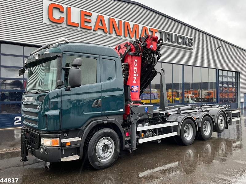 Scania G480 8x4 HMF 60 Tonmeter laadkraan + Fly-jib - Kamion sa hidrauličnom kukom, Kamion sa dizalicom: slika 2 Scania G480 8x4 HMF 60 Tonmeter laadkraan + Fly-jib - Kamion sa hidrauličnom kukom, Kamion sa dizalicom: slika 2