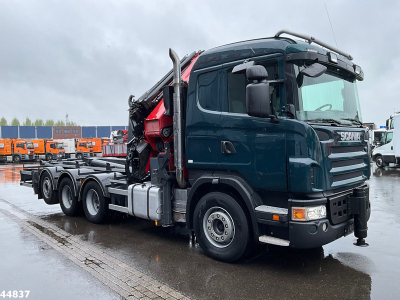 Scania G480 8x4 HMF 60 Tonmeter laadkraan + Fly-jib - Kamion sa hidrauličnom kukom, Kamion sa dizalicom: slika 3 Scania G480 8x4 HMF 60 Tonmeter laadkraan + Fly-jib - Kamion sa hidrauličnom kukom, Kamion sa dizalicom: slika 3