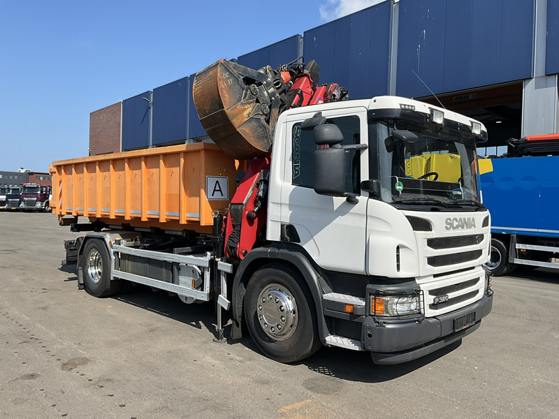 Scania P 320 HMF 12 Tonmeter Z-kraan + Kipper 11m³ - Istovarivač, Kamion sa dizalicom: slika 5 Scania P 320 HMF 12 Tonmeter Z-kraan + Kipper 11m³ - Istovarivač, Kamion sa dizalicom: slika 5