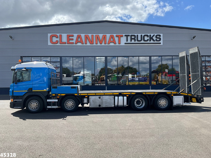 Scania P 410 8x2 Euro 6 Retarder Autotransporter met hydraulische oprijrampen - Kamion za prevoz automobila: slika 2 Scania P 410 8x2 Euro 6 Retarder Autotransporter met hydraulische oprijrampen - Kamion za prevoz automobila: slika 2