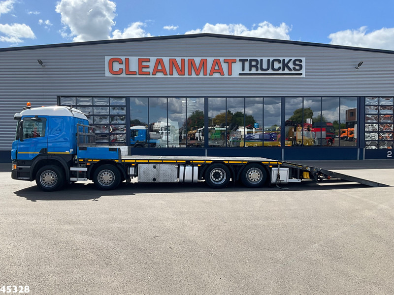 Scania P 410 8x2 Euro 6 Retarder Autotransporter met hydraulische oprijrampen - Kamion za prevoz automobila: slika 3 Scania P 410 8x2 Euro 6 Retarder Autotransporter met hydraulische oprijrampen - Kamion za prevoz automobila: slika 3