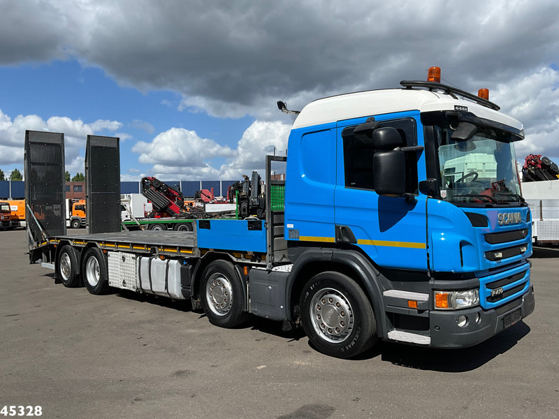 Scania P 410 8x2 Euro 6 Retarder Autotransporter met hydraulische oprijrampen - Kamion za prevoz automobila: slika 4 Scania P 410 8x2 Euro 6 Retarder Autotransporter met hydraulische oprijrampen - Kamion za prevoz automobila: slika 4
