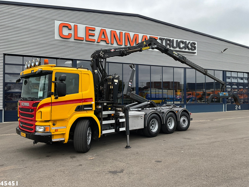 Scania P 410 8x4 Euro 6 Palfinger 14 Tonmeter Z-kraan - Kamion sa hidrauličnom kukom, Kamion sa dizalicom: slika 1 Scania P 410 8x4 Euro 6 Palfinger 14 Tonmeter Z-kraan - Kamion sa hidrauličnom kukom, Kamion sa dizalicom: slika 1