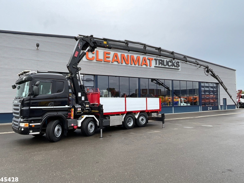 Scania R 480 8x2 Retarder Hiab 47 Tonmeter laadkraan + Fly-Jib! Just 242.931 km! - Kamion sa dizalicom: slika 1 Scania R 480 8x2 Retarder Hiab 47 Tonmeter laadkraan + Fly-Jib! Just 242.931 km! - Kamion sa dizalicom: slika 1