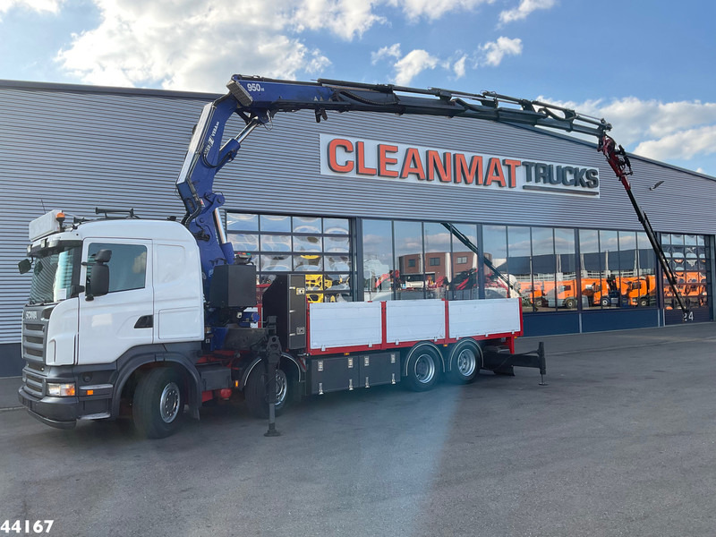 Scania R 480 Amco Veba 95 Tometer laadkraan + Fly-Jib - Kamion sa dizalicom: slika 1 Scania R 480 Amco Veba 95 Tometer laadkraan + Fly-Jib - Kamion sa dizalicom: slika 1