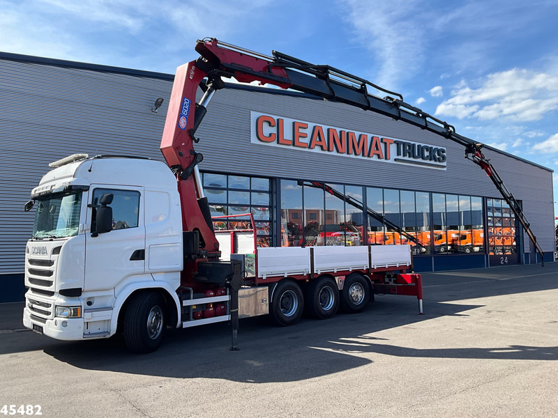 Scania R 490 8x4 Euro 6 Retarder HMF 60 Tonmeter laadkraan + Fly-Jib - Kamion sa dizalicom: slika 1 Scania R 490 8x4 Euro 6 Retarder HMF 60 Tonmeter laadkraan + Fly-Jib - Kamion sa dizalicom: slika 1
