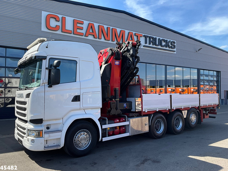 Scania R 490 8x4 Euro 6 Retarder HMF 60 Tonmeter laadkraan + Fly-Jib - Kamion sa dizalicom: slika 2 Scania R 490 8x4 Euro 6 Retarder HMF 60 Tonmeter laadkraan + Fly-Jib - Kamion sa dizalicom: slika 2