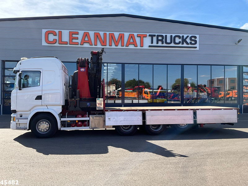 Scania R 490 8x4 Euro 6 Retarder HMF 60 Tonmeter laadkraan + Fly-Jib - Kamion sa dizalicom: slika 4 Scania R 490 8x4 Euro 6 Retarder HMF 60 Tonmeter laadkraan + Fly-Jib - Kamion sa dizalicom: slika 4