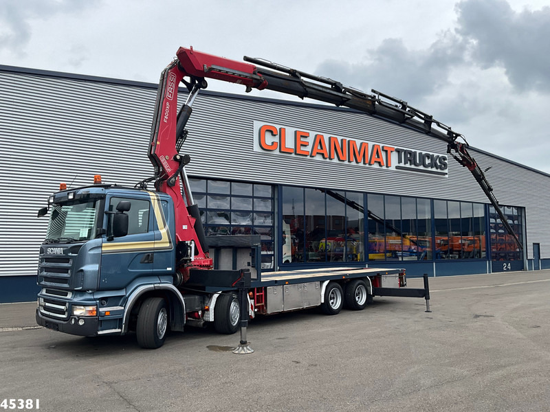 Scania R 560 V8 Fassi 80 Tonmeter laadkraan + Fly-Jib - Kamion sa dizalicom: slika 1 Scania R 560 V8 Fassi 80 Tonmeter laadkraan + Fly-Jib - Kamion sa dizalicom: slika 1