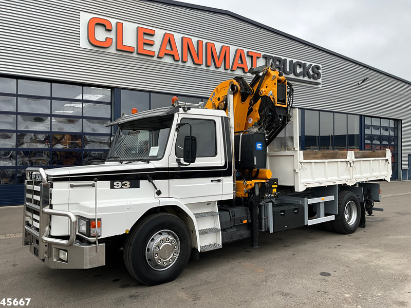 Scania T 93 4x2 Kipper met 31 Tonmeter laadkraan (bj 2005) + Fly-JIb! Just 118.736 km! - Istovarivač, Kamion sa dizalicom: slika 4 Scania T 93 4x2 Kipper met 31 Tonmeter laadkraan (bj 2005) + Fly-JIb! Just 118.736 km! - Istovarivač, Kamion sa dizalicom: slika 4
