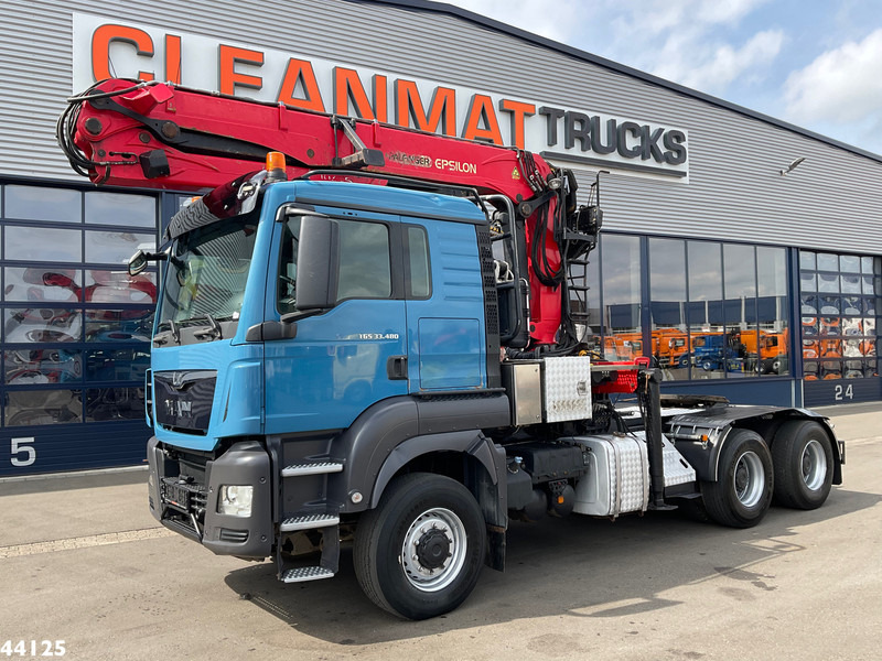 MAN TGS 33.480 6x6 Euro 6 Palfinger 27 Tonmeter boomkraan - Tegljač: slika 2 MAN TGS 33.480 6x6 Euro 6 Palfinger 27 Tonmeter boomkraan - Tegljač: slika 2
