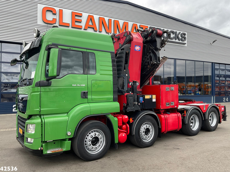 MAN TGS 35.500 8x4 HMF 95 Tonmeter laadkraan bj. 2019! - Tegljač: slika 2 MAN TGS 35.500 8x4 HMF 95 Tonmeter laadkraan bj. 2019! - Tegljač: slika 2