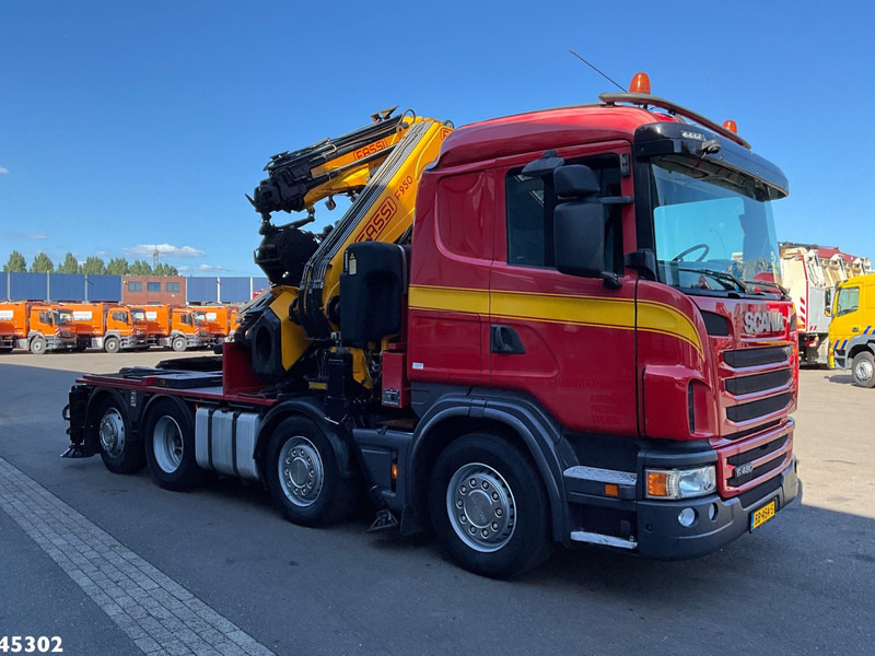 Scania G 480 8x2 Fassi 95 Tonmeter ladkraan + Fly-Jib - Tegljač: slika 3 Scania G 480 8x2 Fassi 95 Tonmeter ladkraan + Fly-Jib - Tegljač: slika 3
