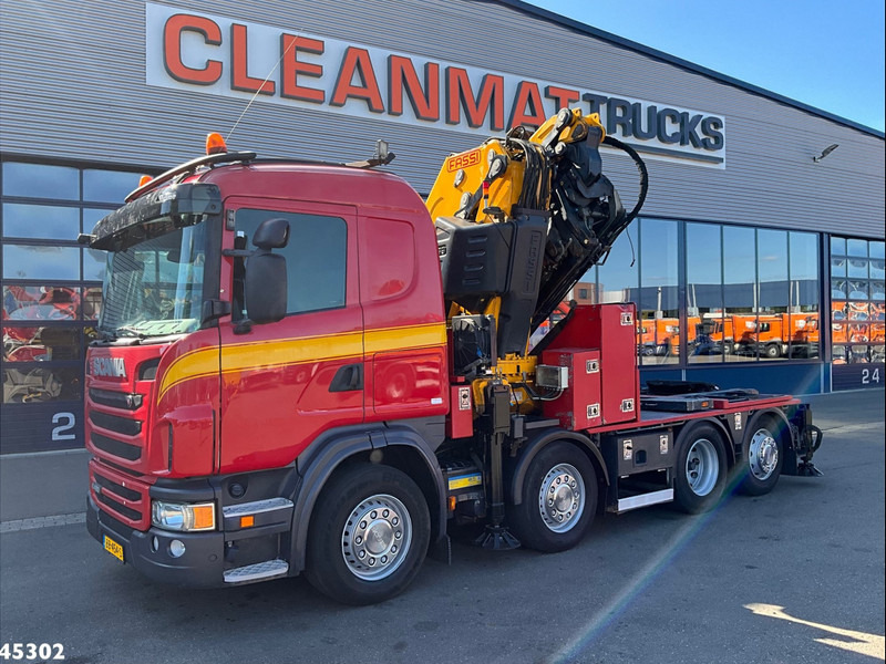 Scania G 480 8x2 Fassi 95 Tonmeter ladkraan + Fly-Jib - Tegljač: slika 2 Scania G 480 8x2 Fassi 95 Tonmeter ladkraan + Fly-Jib - Tegljač: slika 2