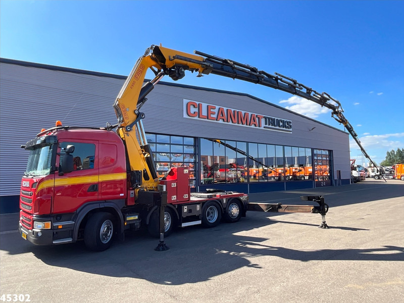 Scania G 480 8x2 Fassi 95 Tonmeter ladkraan + Fly-Jib - Tegljač: slika 1 Scania G 480 8x2 Fassi 95 Tonmeter ladkraan + Fly-Jib - Tegljač: slika 1