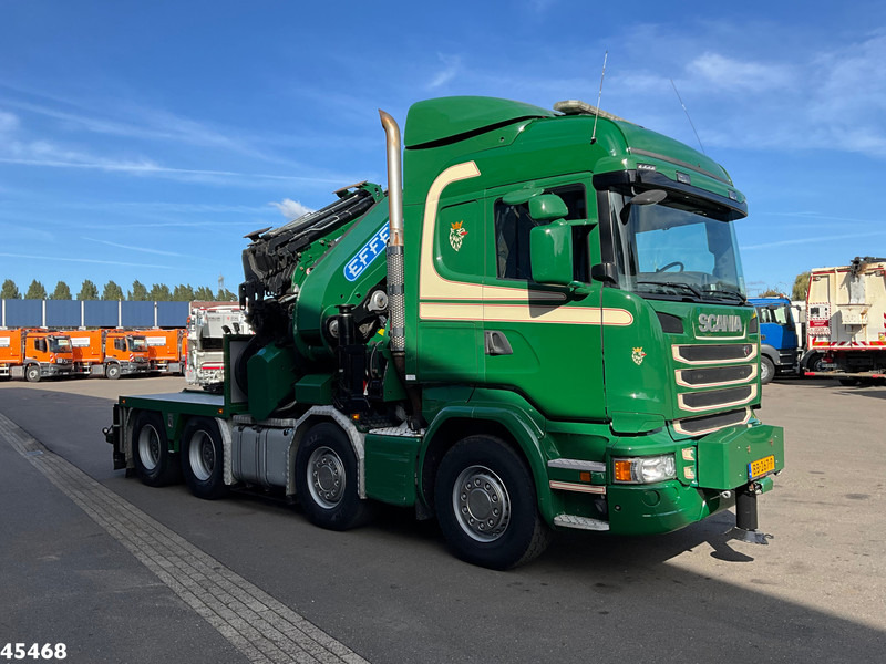 Scania R 490 8x4 Euro 6 Effer 140 Tonmeter laadkraan + Fly-Jib Just 283.508 km - Tegljač: slika 5 Scania R 490 8x4 Euro 6 Effer 140 Tonmeter laadkraan + Fly-Jib Just 283.508 km - Tegljač: slika 5