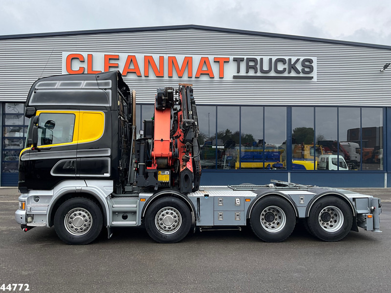 Scania R500 8x4 V8 Retarder Palfinger 53 Tonmeter laadkraan + Fly-Jib - Tegljač: slika 3 Scania R500 8x4 V8 Retarder Palfinger 53 Tonmeter laadkraan + Fly-Jib - Tegljač: slika 3