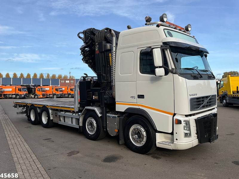 Volvo FH 480 8x4 Retarder Hiab 80 Tonmeter laadkraan + Fly-Jib! - Kamion sa dizalicom: slika 3 Volvo FH 480 8x4 Retarder Hiab 80 Tonmeter laadkraan + Fly-Jib! - Kamion sa dizalicom: slika 3