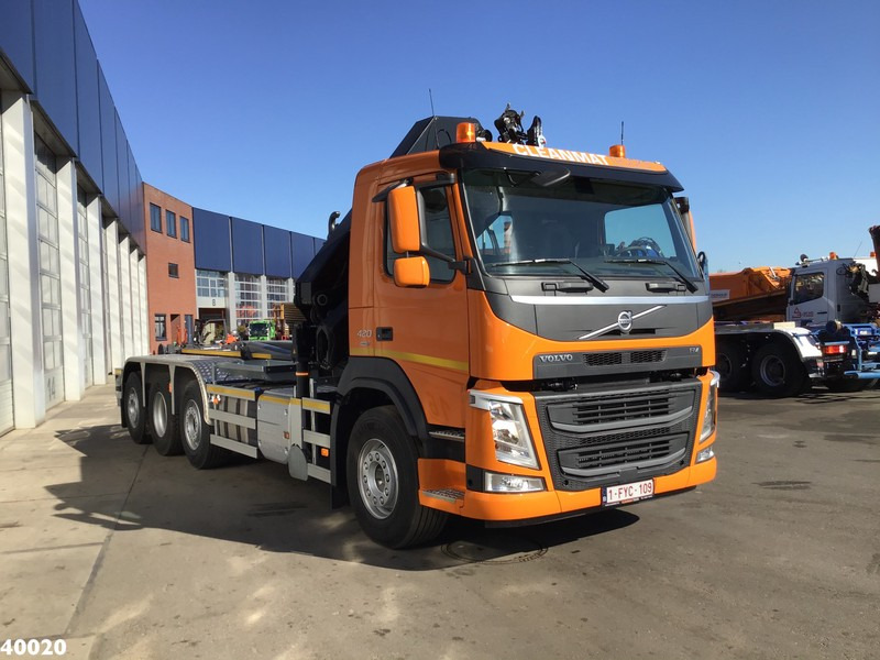 Volvo FM 420 8x2 HMF 28 ton/meter laadkraan Welvaarts weighing system - Kamion sa hidrauličnom kukom, Kamion sa dizalicom: slika 5 Volvo FM 420 8x2 HMF 28 ton/meter laadkraan Welvaarts weighing system - Kamion sa hidrauličnom kukom, Kamion sa dizalicom: slika 5