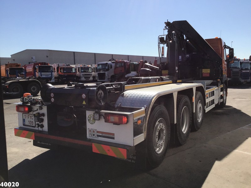 Volvo FM 420 8x2 HMF 28 ton/meter laadkraan Welvaarts weighing system - Kamion sa hidrauličnom kukom, Kamion sa dizalicom: slika 4 Volvo FM 420 8x2 HMF 28 ton/meter laadkraan Welvaarts weighing system - Kamion sa hidrauličnom kukom, Kamion sa dizalicom: slika 4